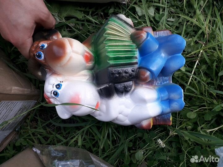 Барашки гипсовые на участок фигурки