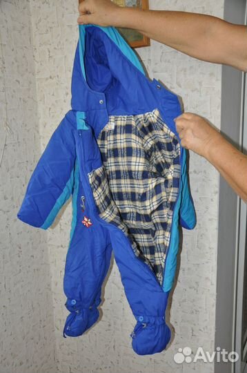 Детский зимний комбинезон