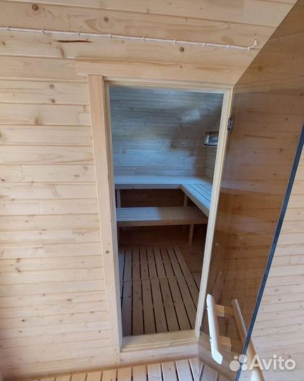 Баня бочка Квадро Овал Баня под ключ