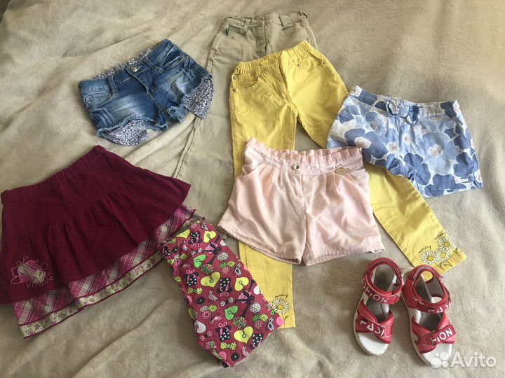 Пакет вещей на девочку 116-122