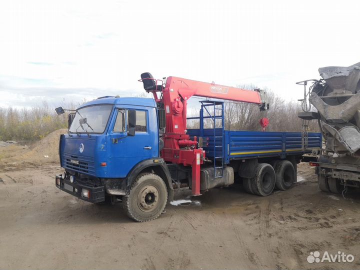 КАМАЗ 65115 с КМУ, 2011