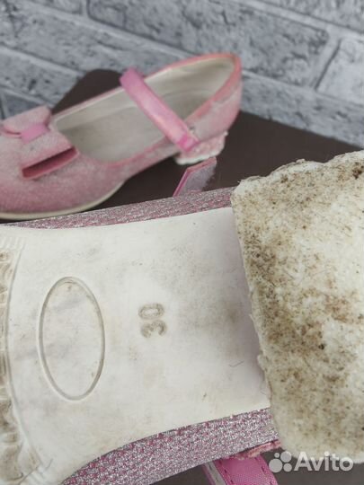 Туфли для девочки 30 размер