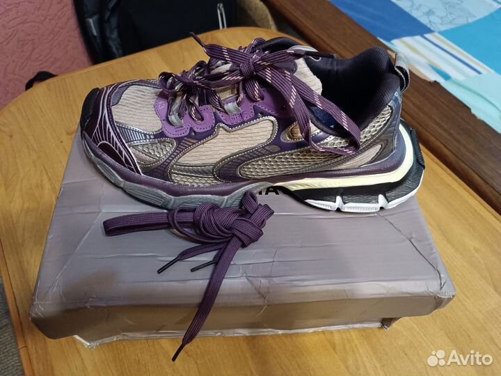 Кроссовки Balenciaga 3xl фиолетовые