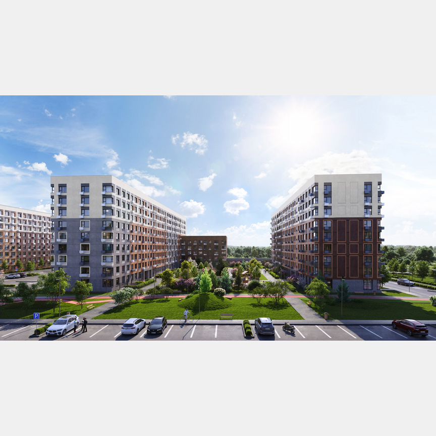 2-к. квартира, 51 м², 2/9 эт.