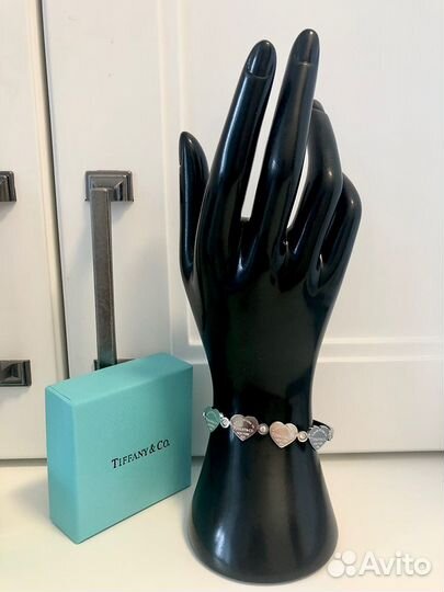 Браслет Tiffany Тиффани Сердечки