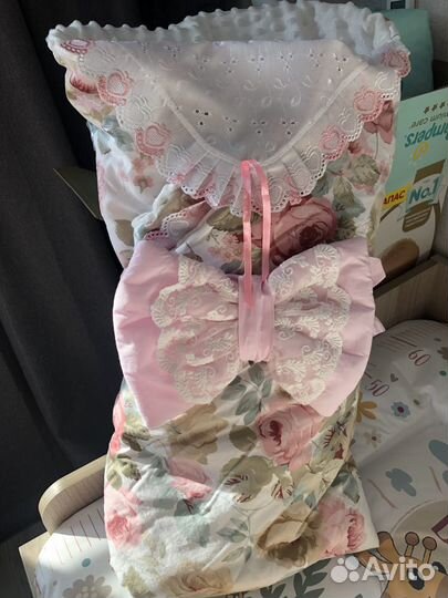 Конверт одеяло на выписку