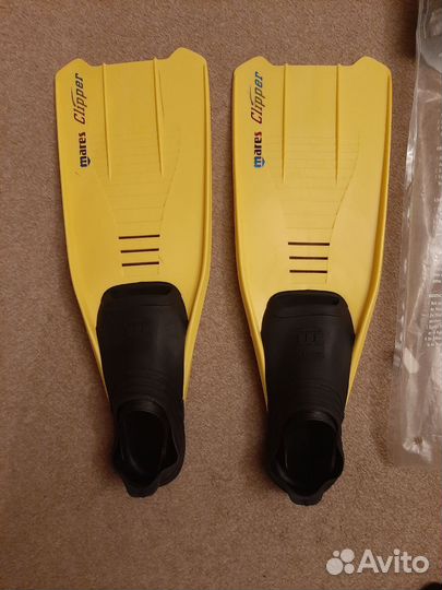 Ласты детские размер 30-32 mares Clipper