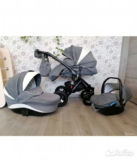 Коляска adamex barletta 3 в 1