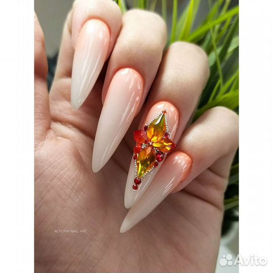 Маникюр и Педикюр с гель лаком, наращивание ногтей