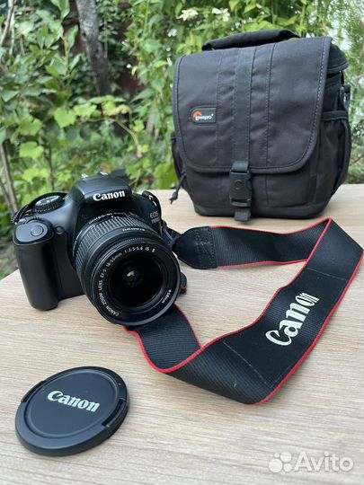Зеркальный фотоаппарат canon eos 1100d