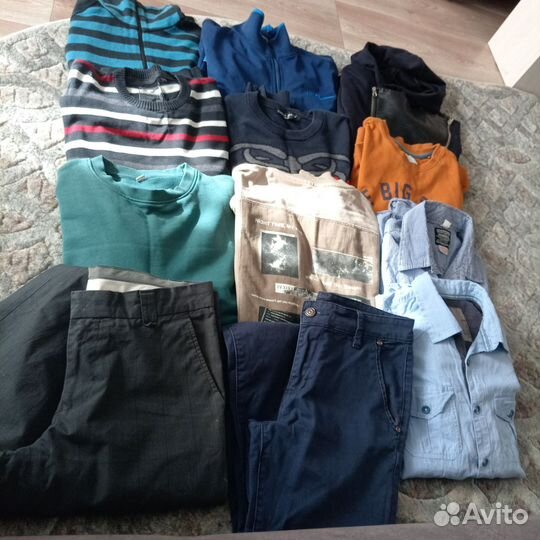 Мужская одежда пакетом