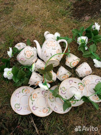 Грузинский винтаж кофейный сервиз