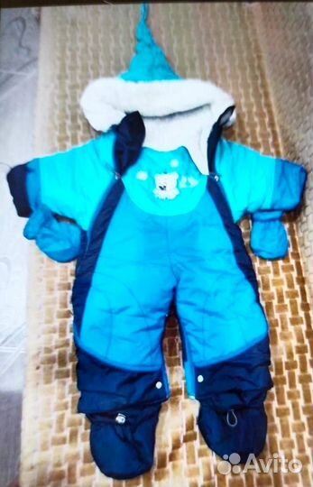 Зимний(демисезонный) комбинезон трансформер