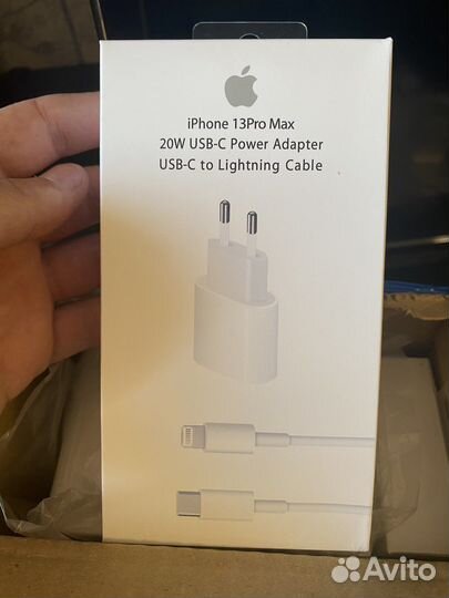 Зарядка на iPhone 20w