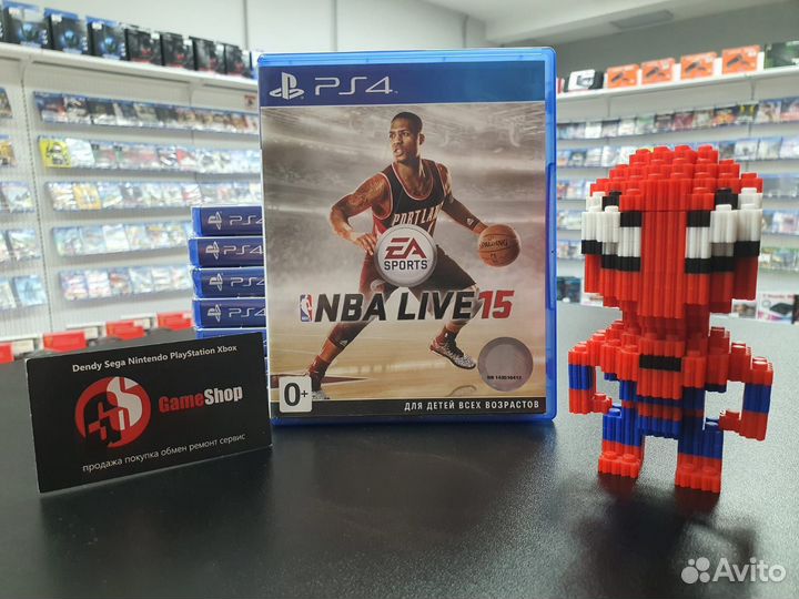 Диск NBA Live 15 PS4