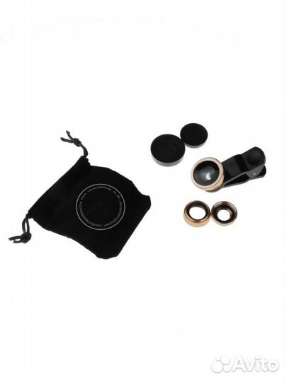 Объективы на телефон 3в1 Фишай