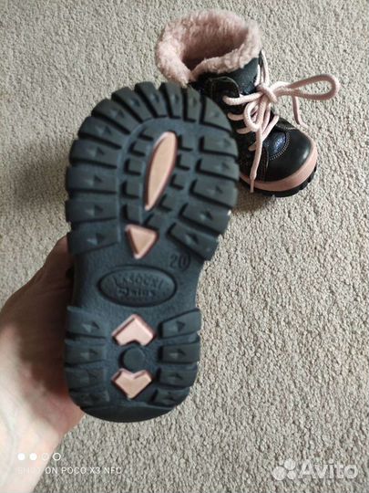 Ботинки детские бу 20размер