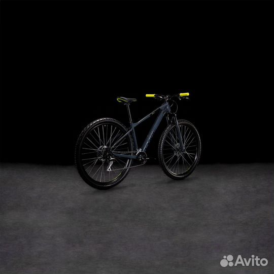 Велосипед cube 2023 Aim Pro grey-n-flashyellow 18
