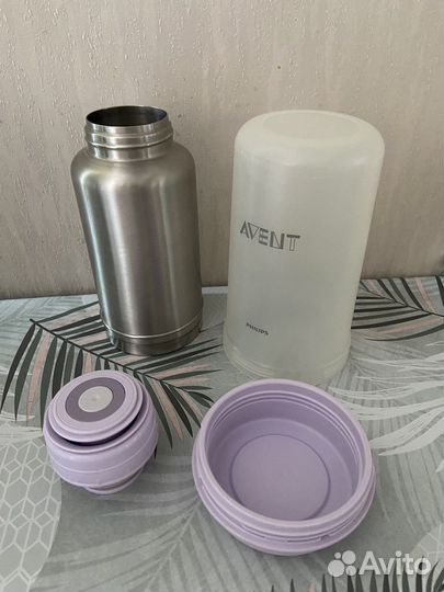 Термос-подогреватель для детского питания avent