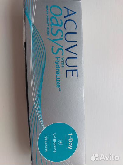 Линзы контактные acuvue oasys 1 day