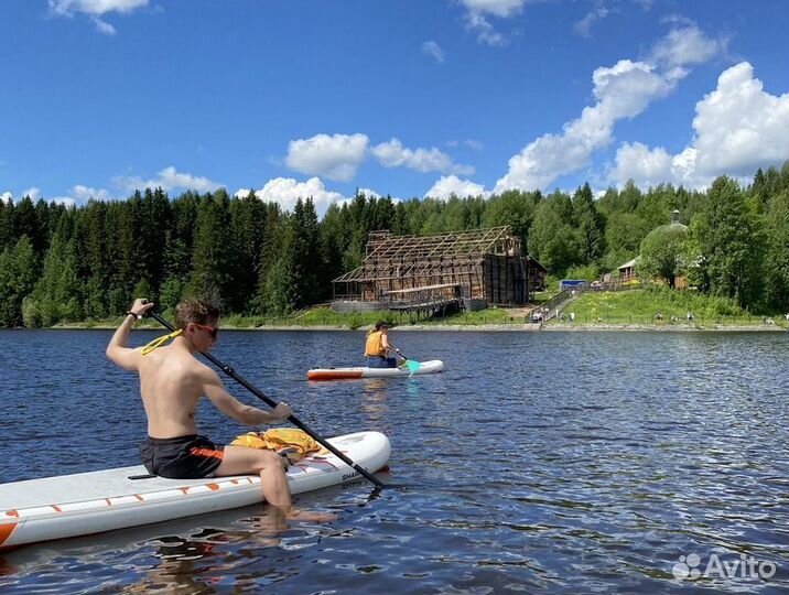 Корпоратив на морских каяках, сапах в Хохловке