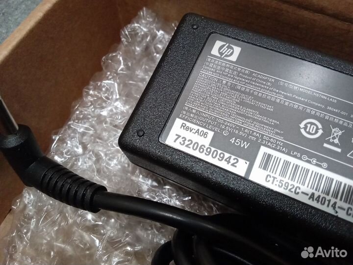 Блок питания ноутбука HP 250 G3 (19.5V 2.31A 45W)