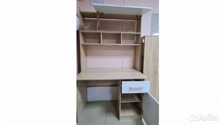 Компьютерный стол Квартет 10 белый