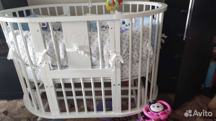 Детская кроватка трансформер 8в1