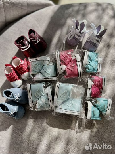 Кеды для кукол 5 см, обувь для куклы