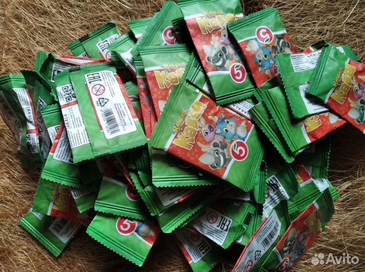 Игрушки скрепыши Каваи из пятерочки запечатаны