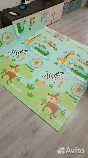 Детский коврик для ползания 150/200