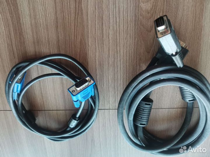 Переходники dvi-i-vga, кабели VGA