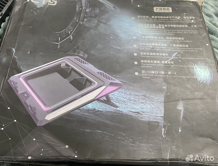 Охлаждающая подставка для ноутбука iets