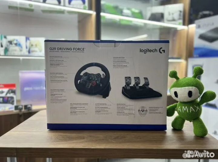 Игровой руль Logitech G29 PS3/PS4/PS5/PC