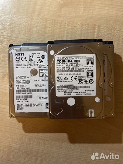 Жесткие диски Seagate, Hgst на 500гб