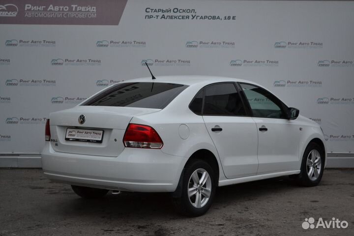 Volkswagen Polo 1.6 МТ, 2014, 180 253 км