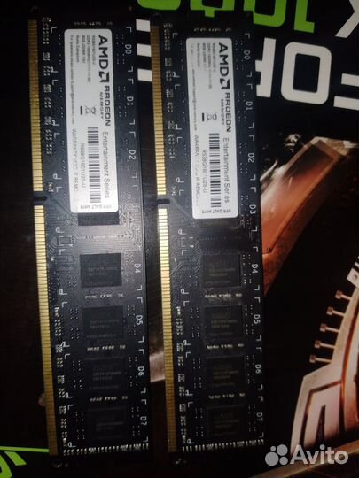 Оперативная память ddr3 amd radeon 16 GB комплект