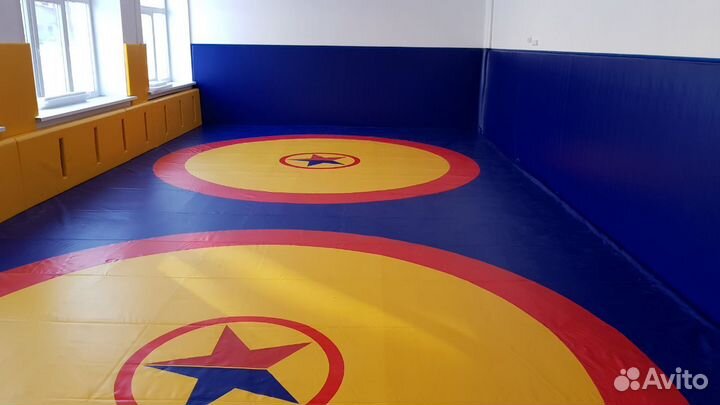 Ковер борцовский любого размера и расцветки c заво