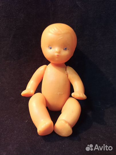 Пупсик, пупс. Голубоглазый мальчик. СССР