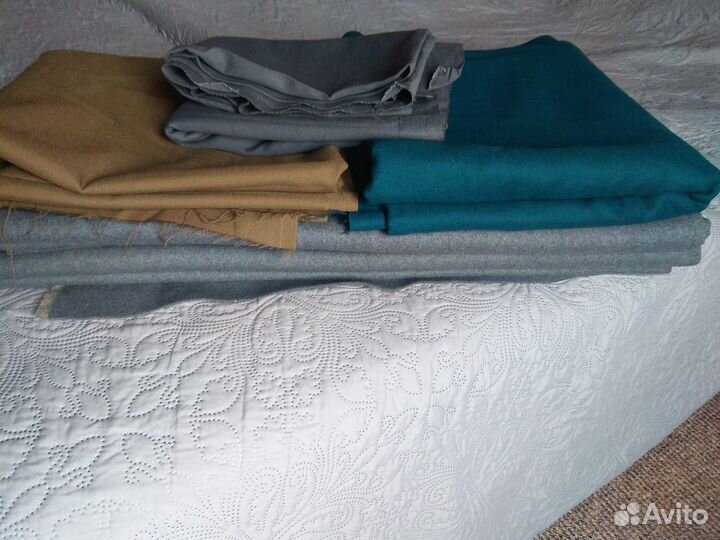 Отрезы военной ткани СССР шинельная/полевая