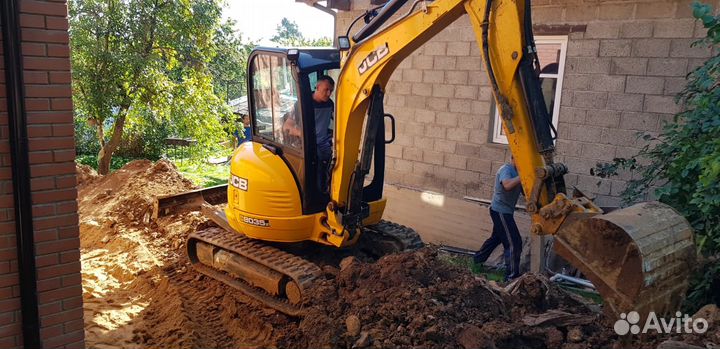 Аренда мини экскаватора JCB 8035