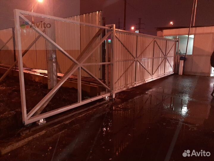 Откатные ворота автоматические