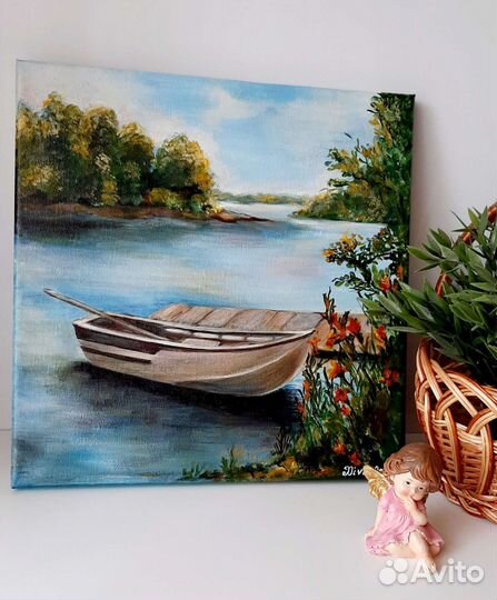 Картина рукописная