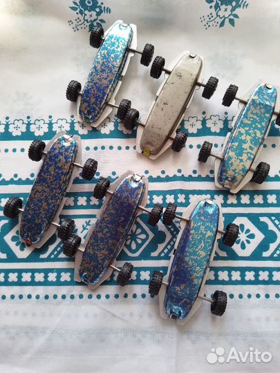 Игрушки СССР машинки набор 6 шт