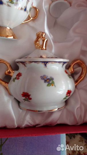 Сервиз чайно- кофейный. Japan. Фарфор на 6 персон