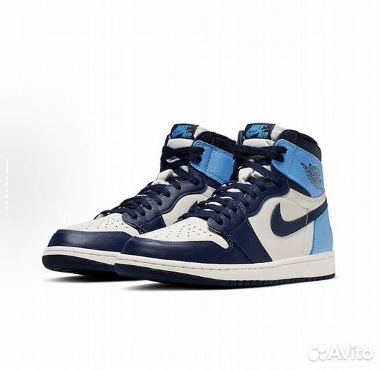 Кроссовки Nike Air Jordan 1 Retro High Obcidian