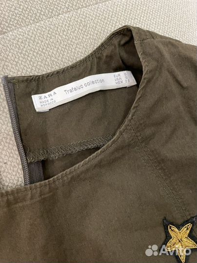 Кроп топ zara