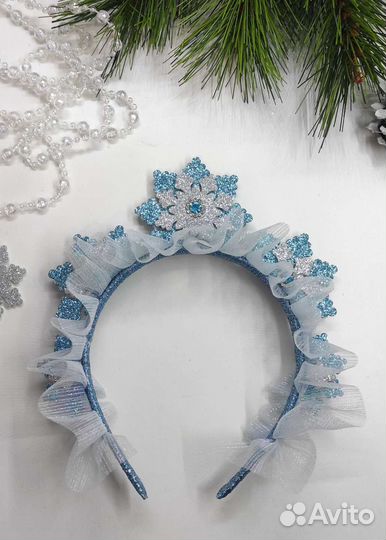 Ободок для снежинки