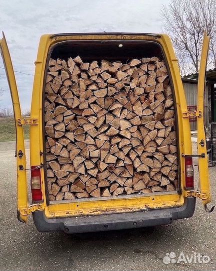 Дрова дубовые колотые