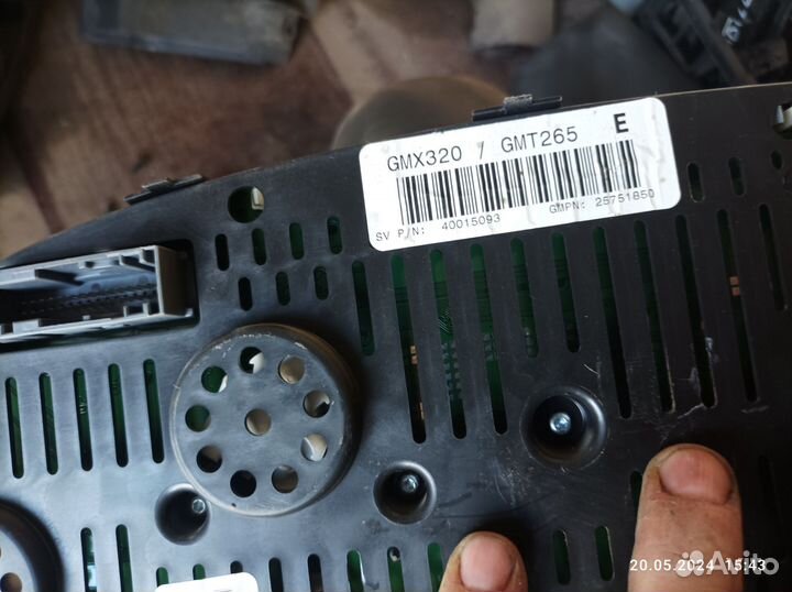 Панель приборов Cadillac CTS